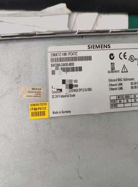 6AV7884-2AH30-6BX0橙色新功能完好--议价商品