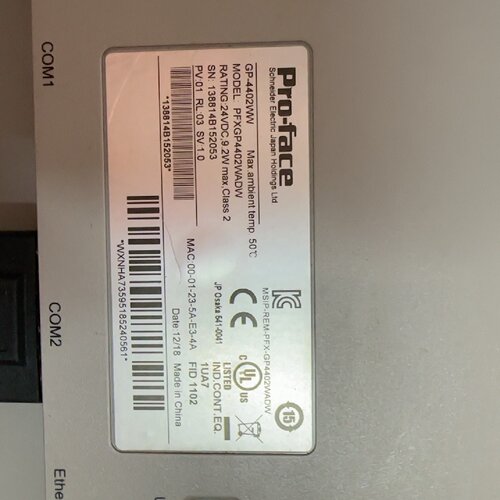 寻普洛菲斯Proface触摸屏GP4402WW型号PFX