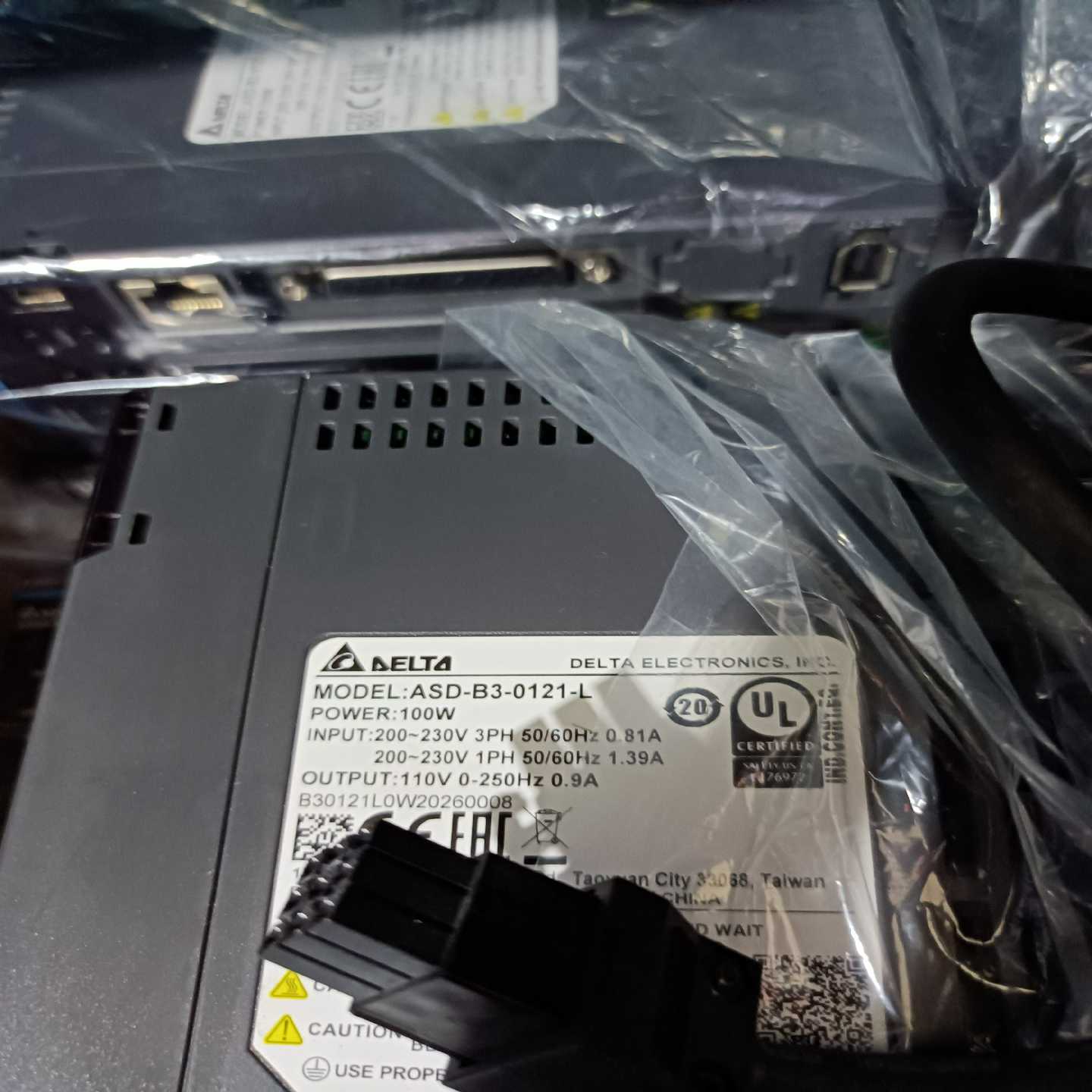 #台达100W电机ECM-B3L-C20401RS1ECM--议价商品