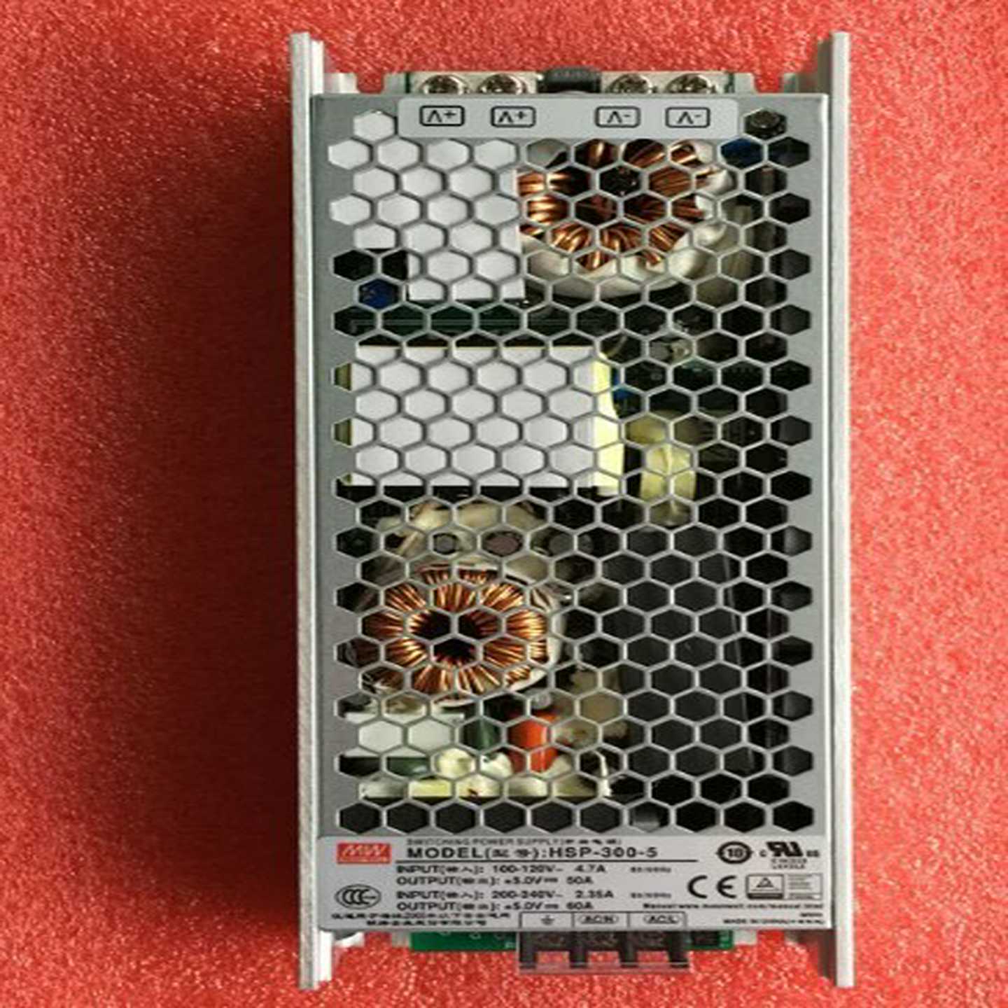 台湾明纬300W带PFC显示屏电源5V60A HSP-300【鑫鑫商铺】