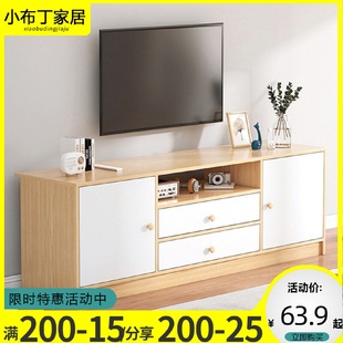 小电视柜现代简约储物柜客厅电视桌子卧室小户型地柜租房电视机柜