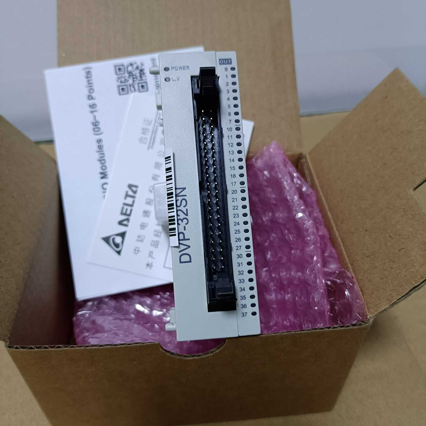 台达DVP32SN11TN,全新带包装，项目买多用剩，202