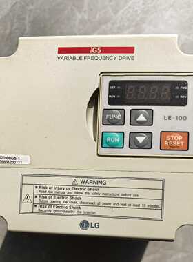 LG变频器IG5系列0.75kw，220V，件，已询价