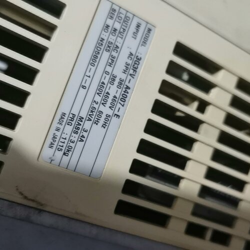 询-3G3FVA4007E实物图有PG卡