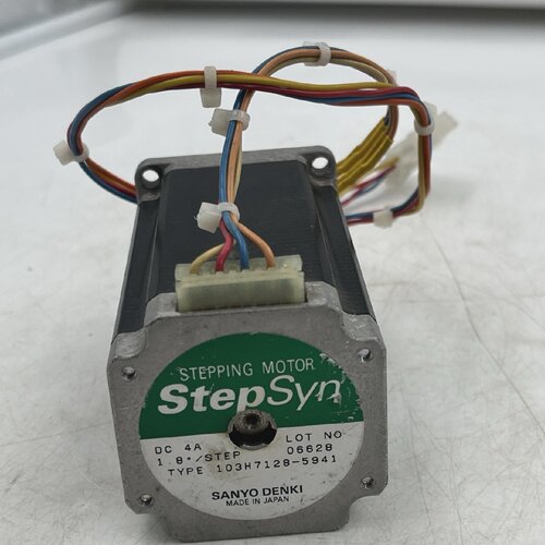 STEPSYN 103H71285941 SANYO DENKI STEPPING MOTOR USED  WORKIN