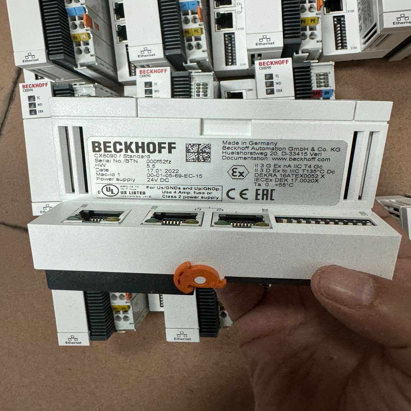 倍福CX8090有12个，年份在20222023，有几【博航商行】