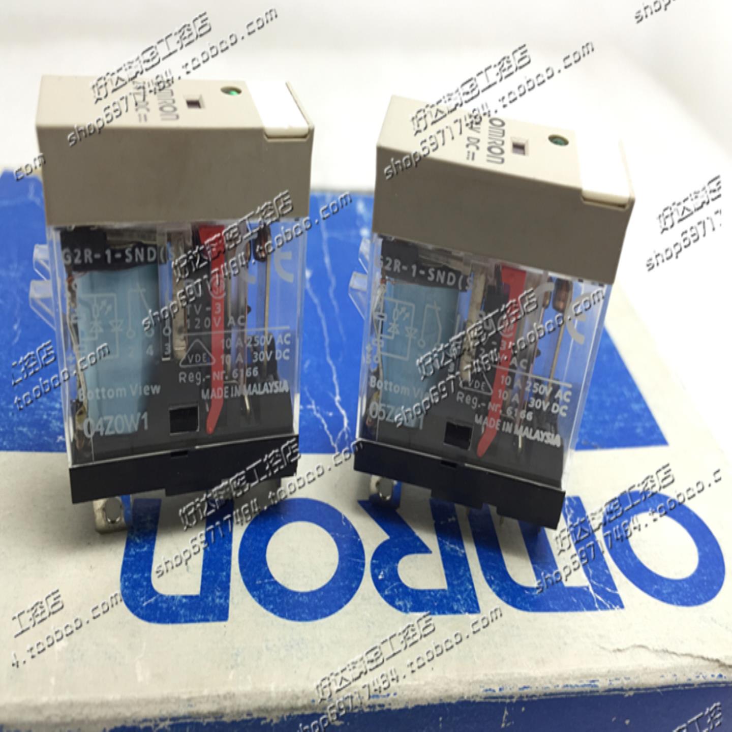 原装正品OMRON欧姆龙继电器G2R-1-SND(S)DC24V现货质保一年