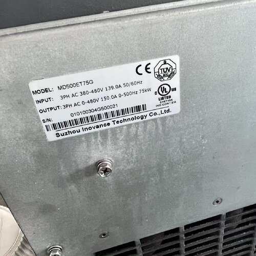 询价-汇川变频器MD500ET75G75KW380V