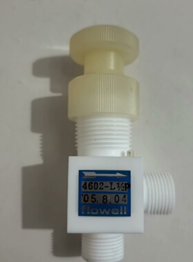 【议价】flowell手动阀4602-L1/2P，成色如图，