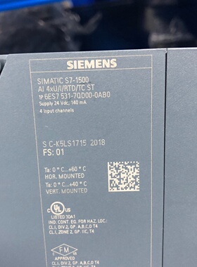 西门子S71500AI4xUIRTDTCST模-议价