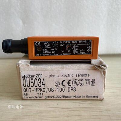 配件IFM易福门全新原装传感器OU5034 0U5034议价