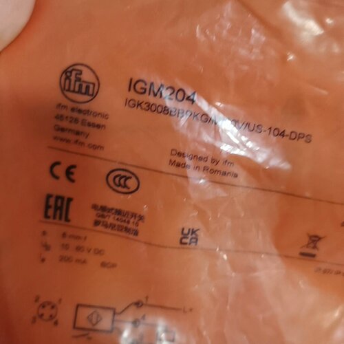 【询价】德国IFM易福门IGM204电感式接近开关传感器IG