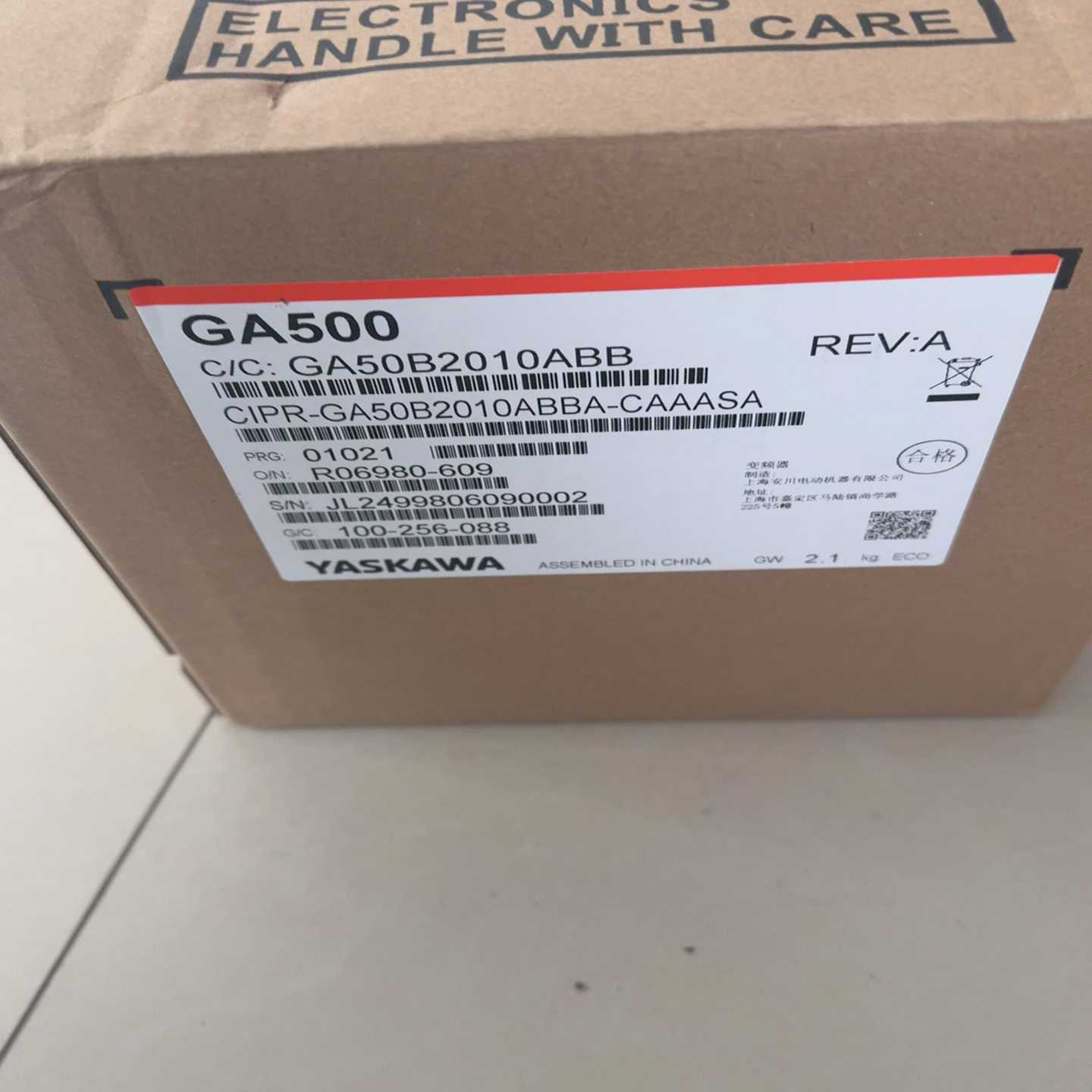 （请询价）安川GA500变频器，CIPR-GA50B2010ABBA-