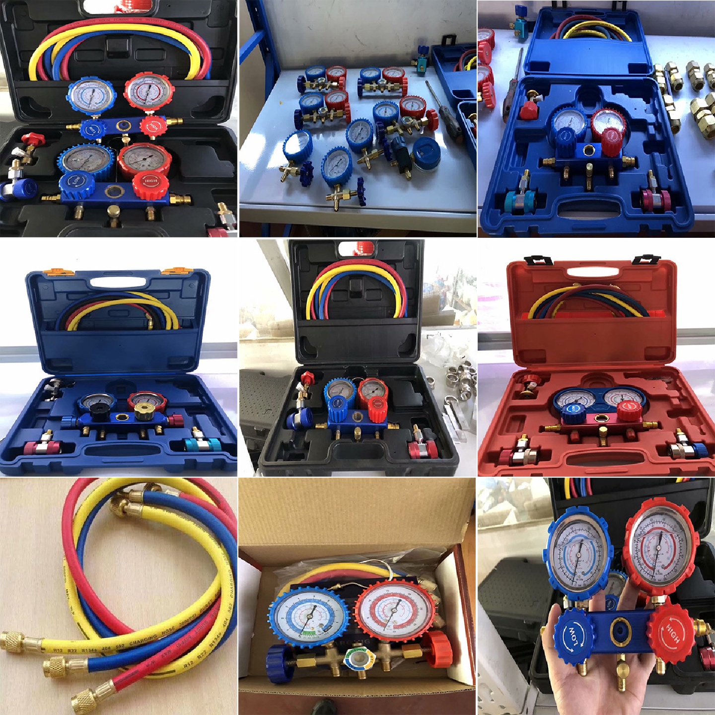 空调加液阀汽车空调R134R21R22R402R404R502加液工具套装批发