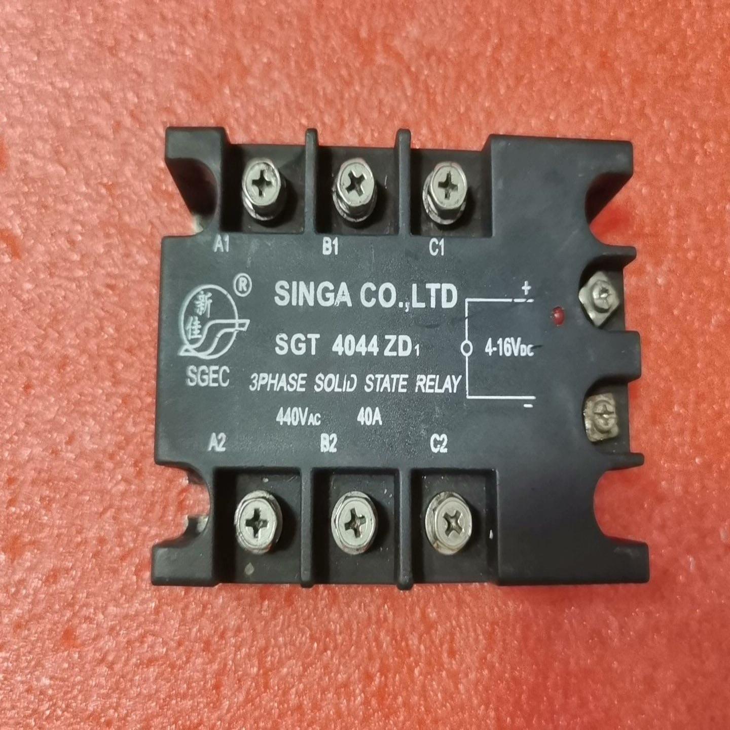 原装SGEC三相固态继电器模块SGT4044ZD140A-询价客服