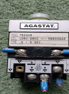 【星慕电子】时间继电器AGASTAT 型号 7022AB