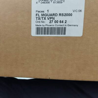 议价2700642菲尼克斯路由器FL MGUARD RS2000 TX/TX VPN