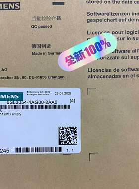 【议价】6SL3054-4AG00-2AA0/512MBSD适用