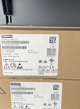 议价6SL32440BB121PA1全新原装正品G120控制单元CU240E2DPE型