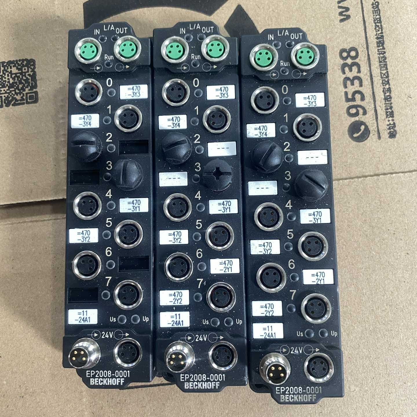 BECKHOOF倍福EP2008-0001设备拆机模块实物-议价