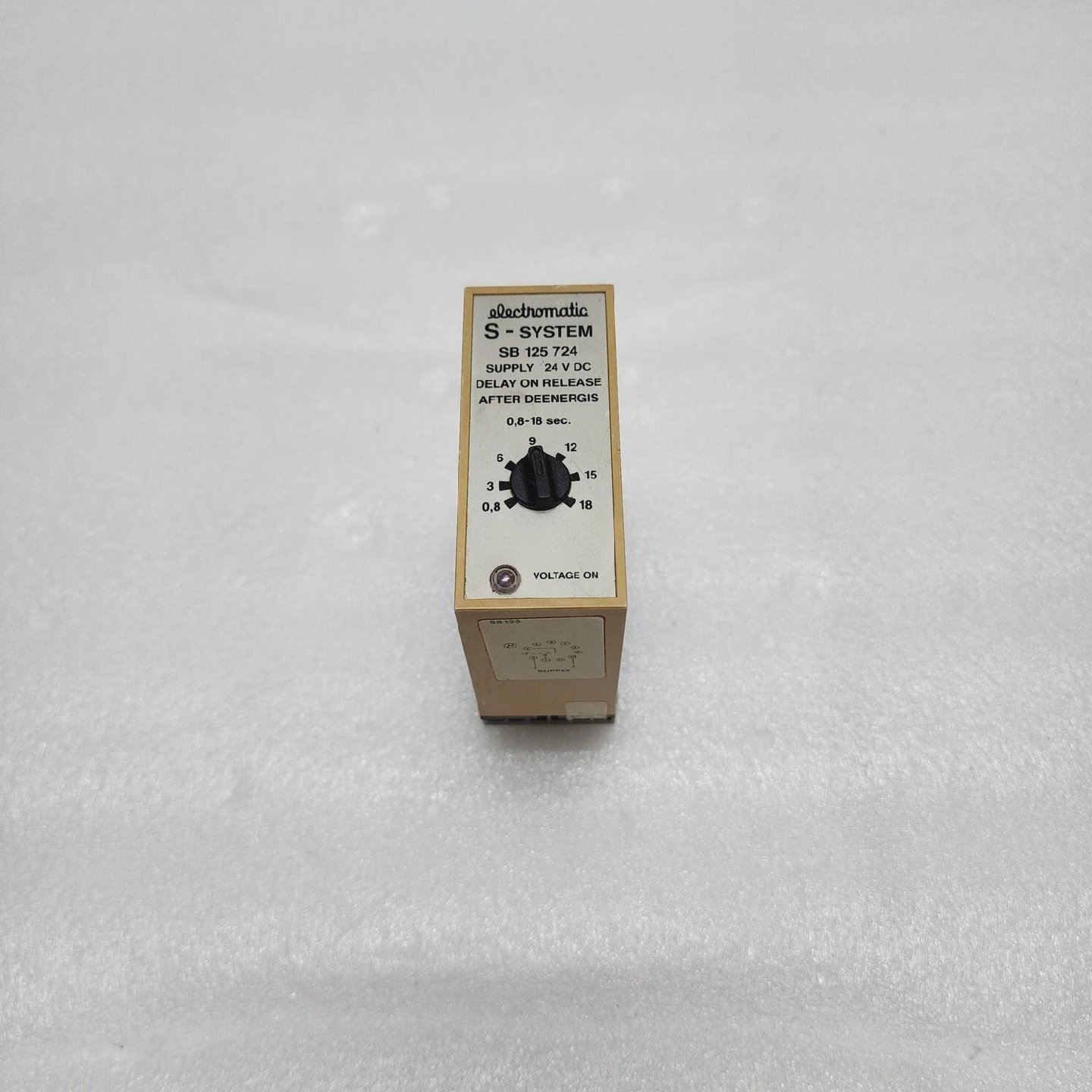 ELECTROMATIC SB125724 DELAY ON RELEASE AFTER DEENERGIS 24VDC,电子元器件市场,其它元器件,淘宝优惠券,粉丝福利购,淘宝优惠卷