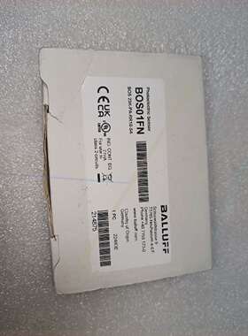 BALLUFF巴鲁夫 BOS01FN 光电开关 BOS 23