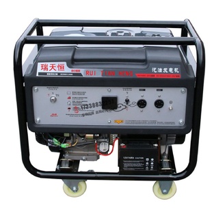 380V 6kw汽油发电机组7kva汽油发电机EF7660TE电动单相220V