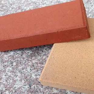 真空烧结砖广场铺地砖多孔砖实心砖路面红砖砌墙清水砖陶土烧结砖