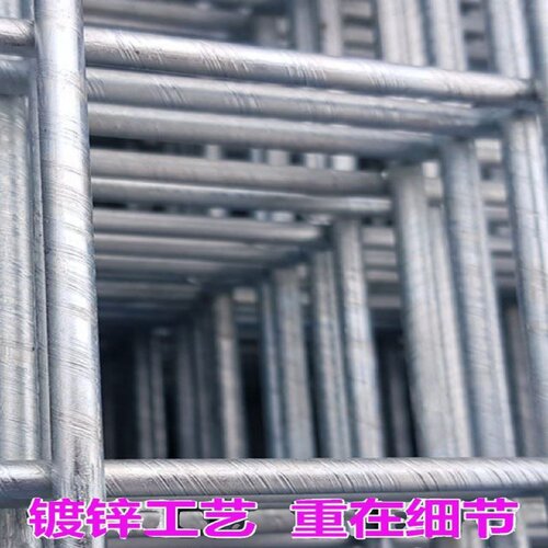 镀锌铁丝网电焊网片围栏小孔加粗狗笼养殖建筑钢筋网格网钢丝防护