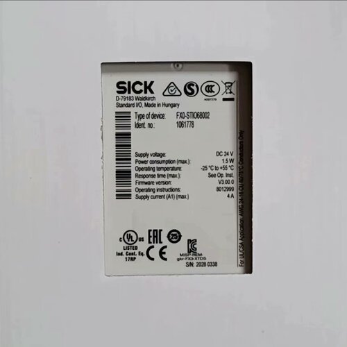 SICK德国西克安全继电器FX0STIO68002-议价