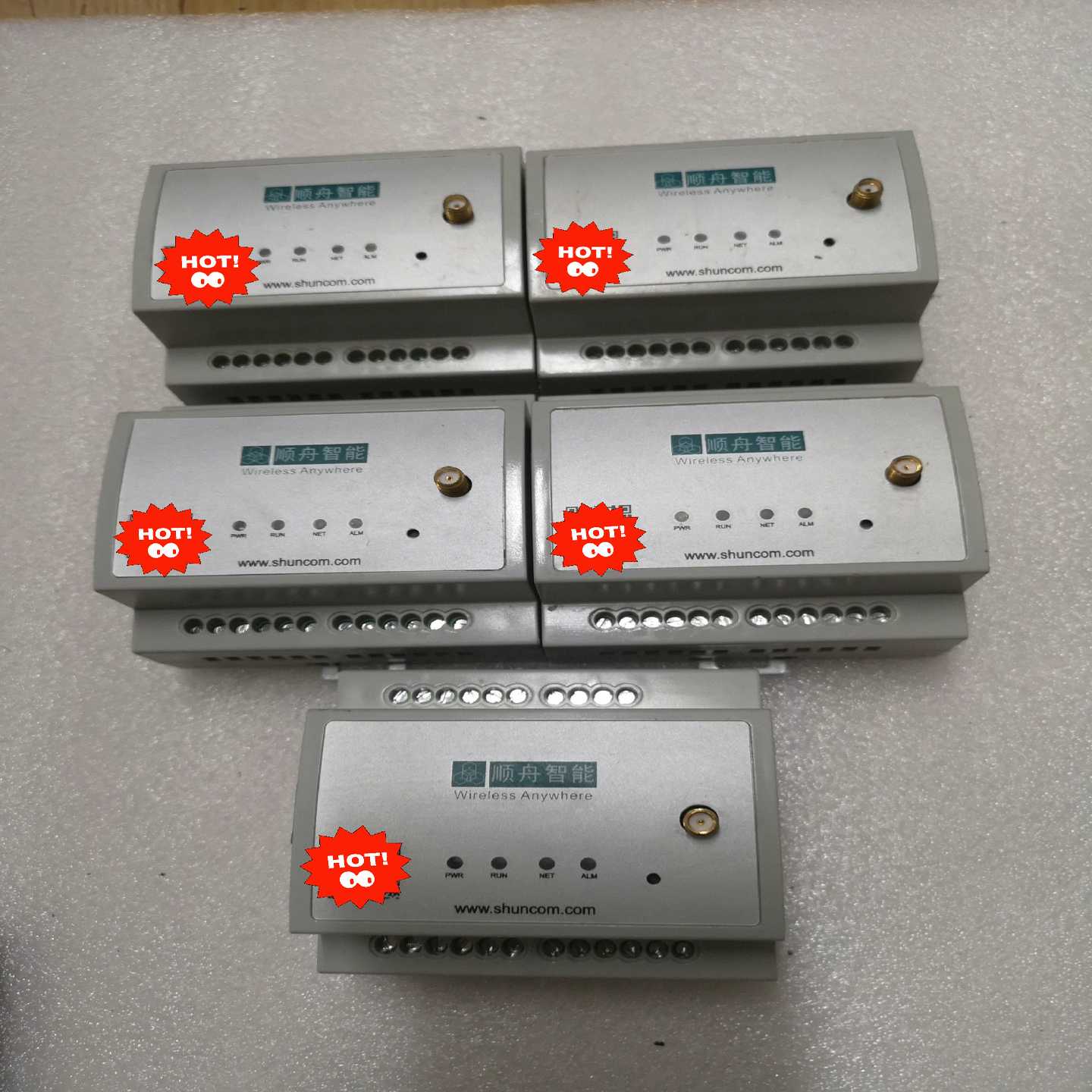 顺舟智能RS232/485-2KM-D无线数据传输设备，SZ--议价商品