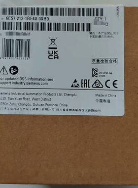 西门子模块6ES72121BE400XB0正品现-询