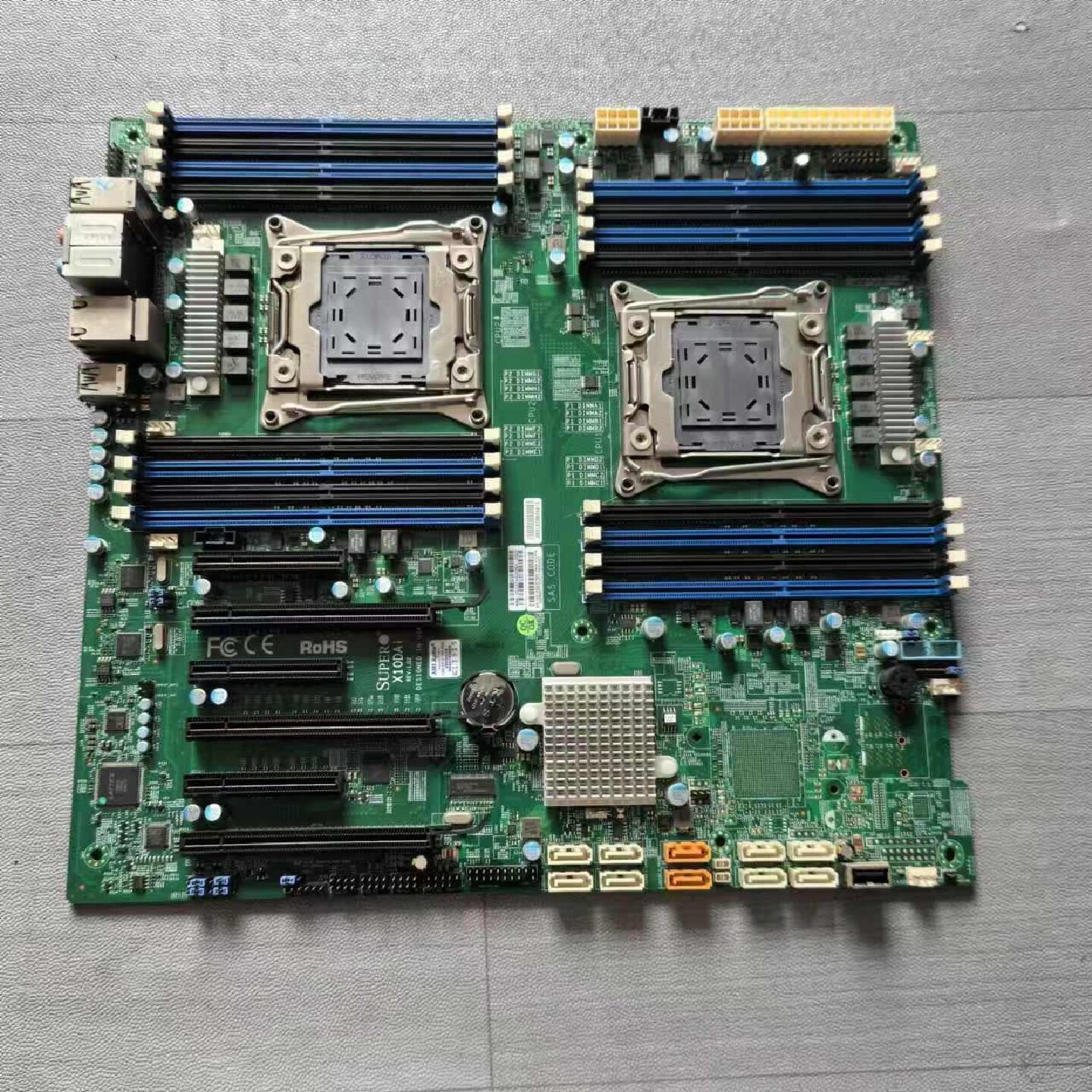 超微x10dai工作站主板双路x99eatx主板-议价