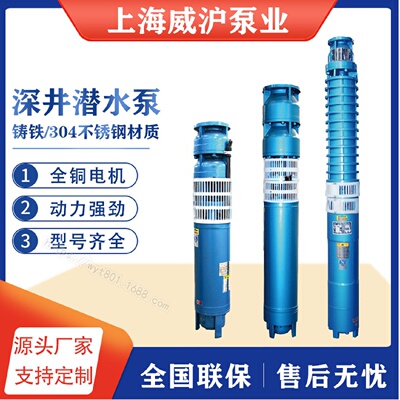 300QJ深井潜水泵立式高压多级潜水深井泵离心电泵大流量高扬程