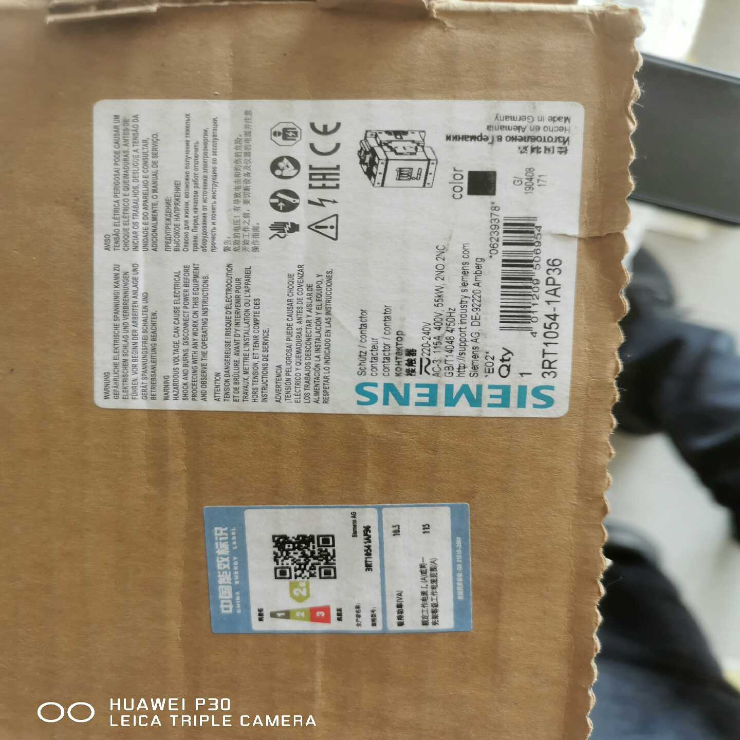 【议价】接触器3RT1054-1AP36220V正适用