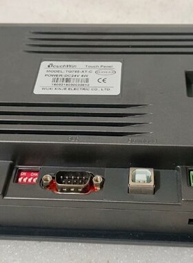 TG765XTC信捷触摸屏一台图上实物拍摄所见