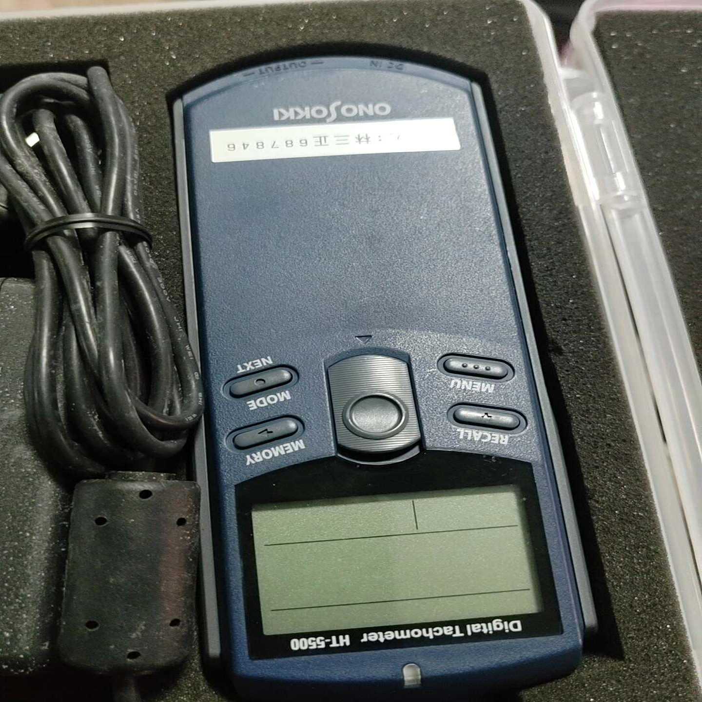 日本ONOSOKKI小野HT-5500手持式数字转速表--议价商品