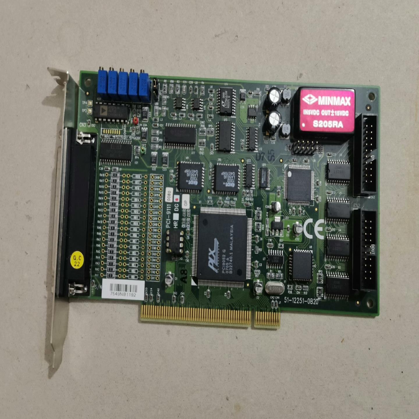询价~凌华 PCI-9111 DG 多功能数据采集卡，16通道12