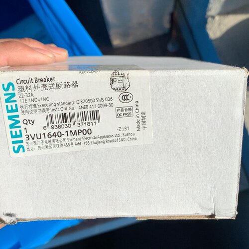 【询价】断路器3VU1640-1MP00