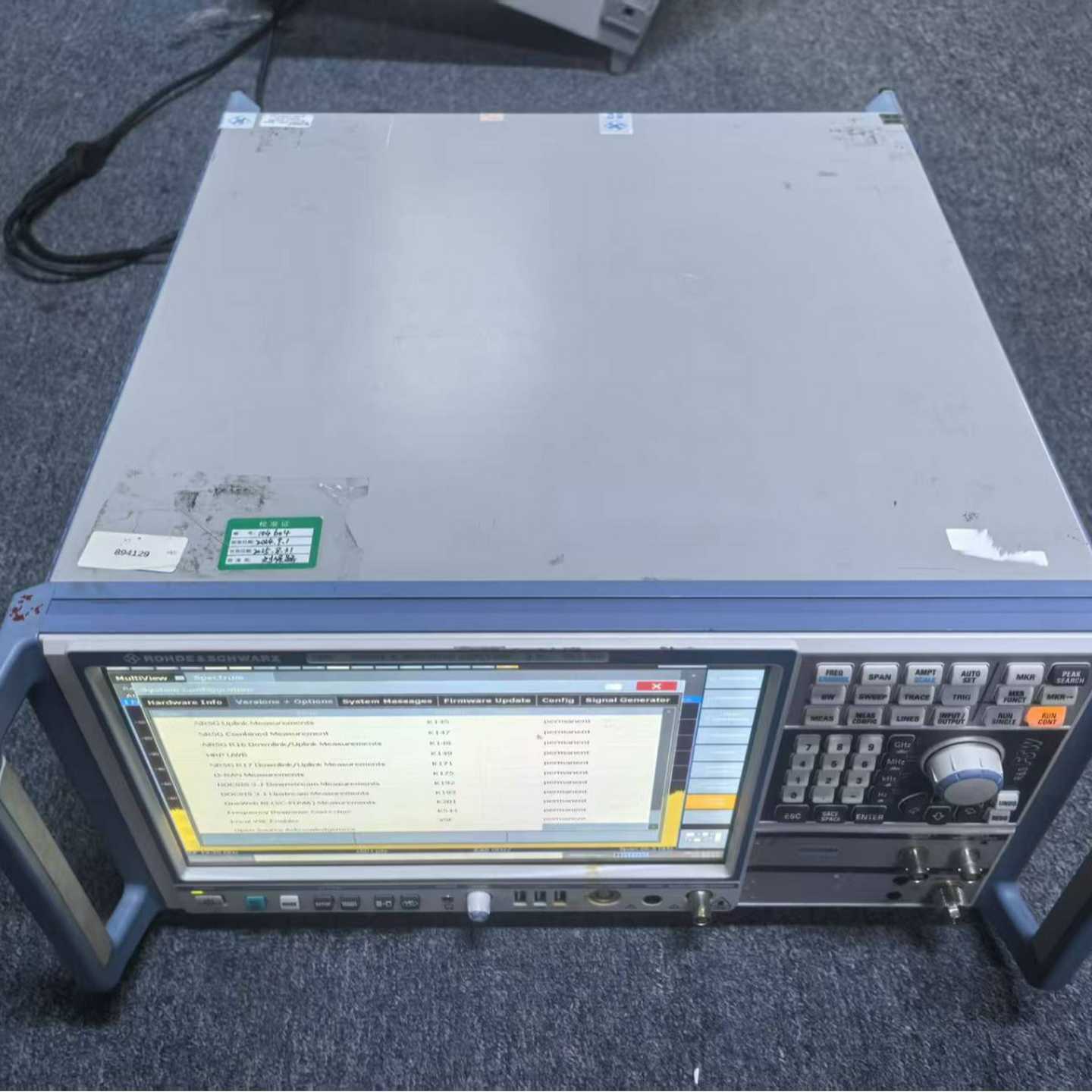 罗德与施瓦茨RSFSWp43信号分析仪租赁FSW43FSW43FSW43