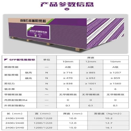 硅酸钙板隔墙吊顶玻镁板a级防火阻燃冰火板医疗洁净板木饰面护墙