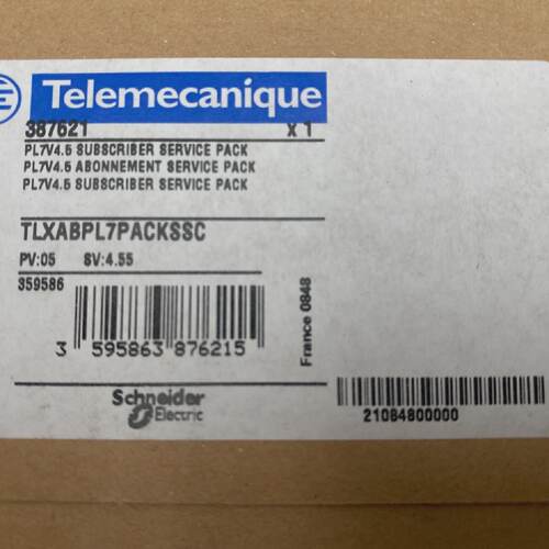 TELEMECANIQUE TLXABPL7PACKSSC PL7V4.5 SUBSCRIPTION SERVICE P