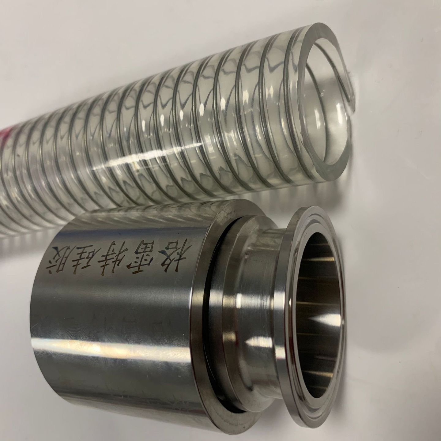 格雷特PC10透明酒精排吸钢丝波纹胶管