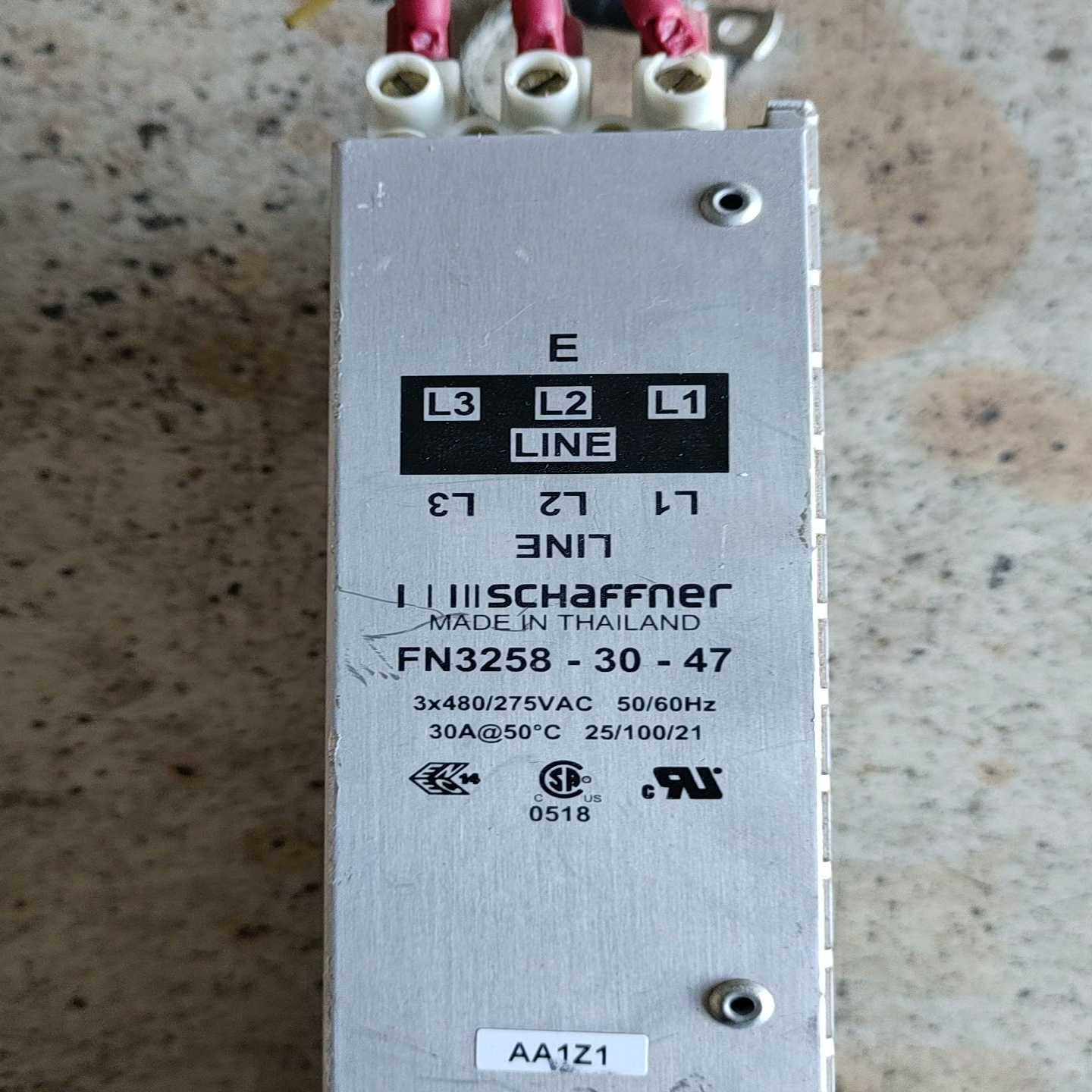 夏弗纳滤波器FN3258-30－47功能实物图【博航商行】