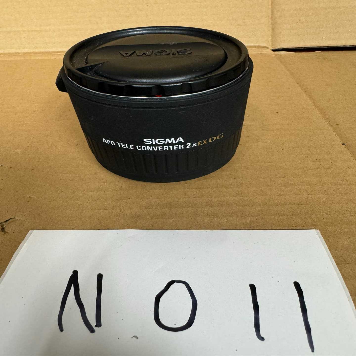 适马APO2XEXDG增距镜，日本制造，佳能卡口，镜片--议价商品