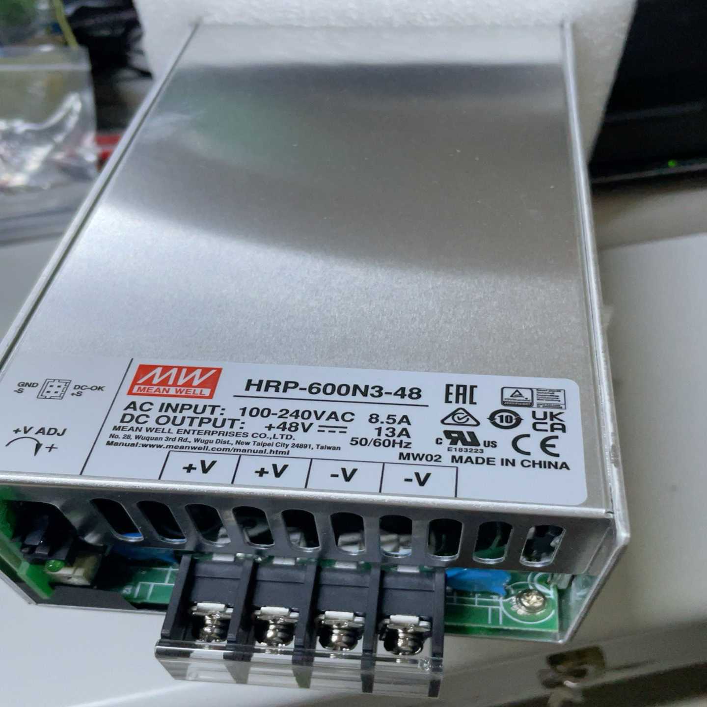（议价）HRP-600N3-48明纬开关电源保证正品
