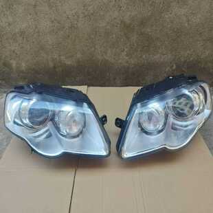 迈腾B6高配疝气大灯总成带，适配09-11款，左右一对，原装--议价