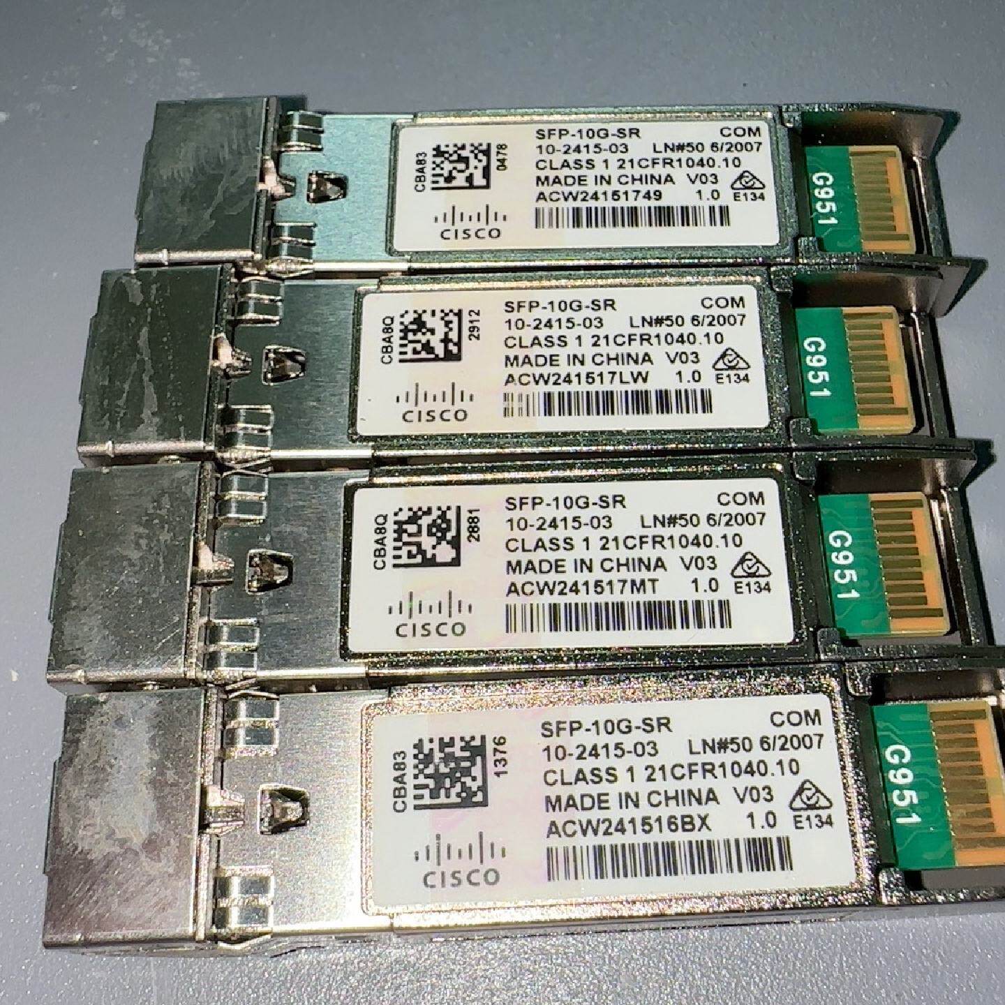 思科SFP10GSR新款拆机