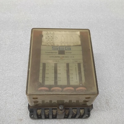 SEG STROMRELAIS IWU 23 CURRENT RELAY 250VAC 1000VA