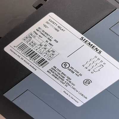 安全继电器3SK1111-1AB30，德国，成色几询价